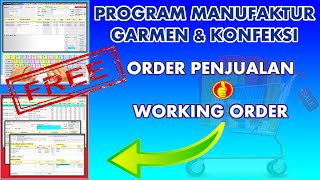 CARA ORDER PENJUALAN GARMENT Aplikasi Software Manufacturing Terbaik Gratis screenshot 2