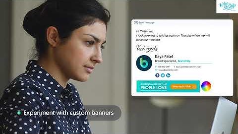 Add a personal touch to your emails | WiseStamp