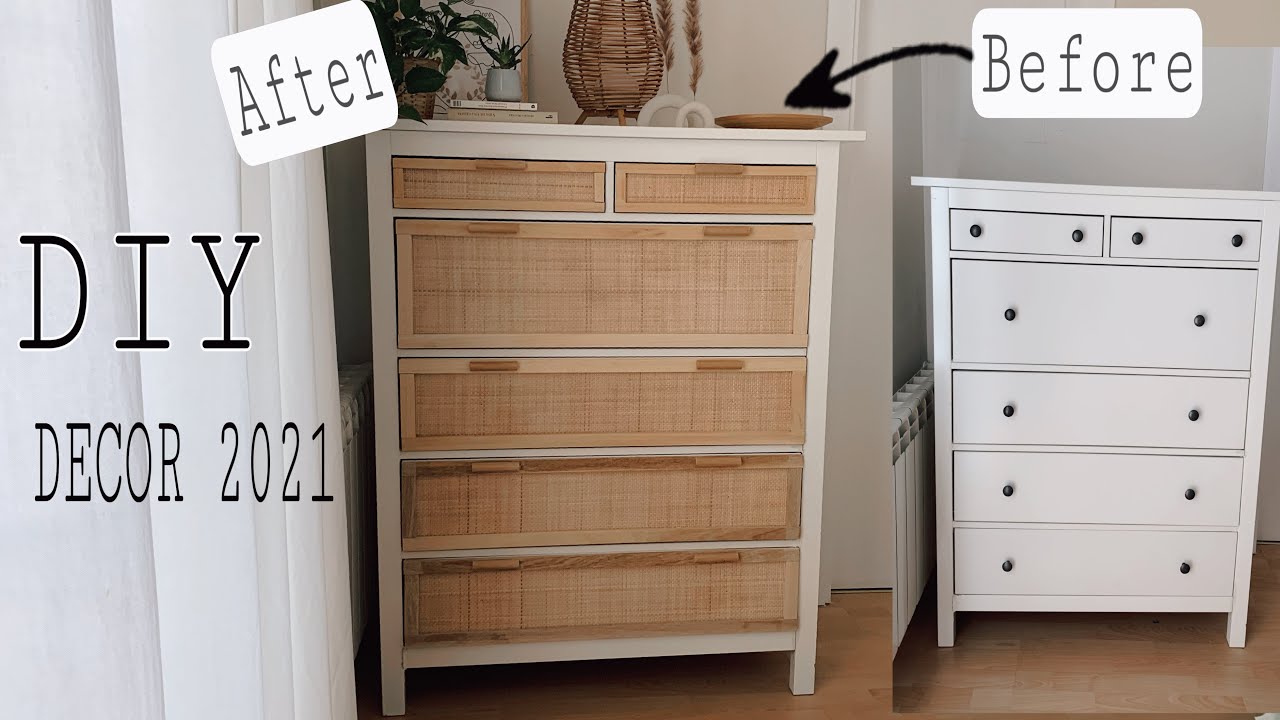 Transformación radical de una simple cajonera de IKEA que vas a querer  hacer / Tendencias deco 2021 