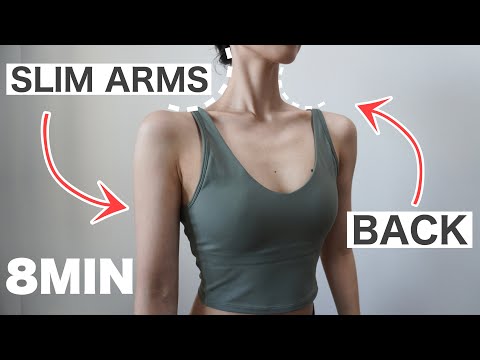 Видео: [8Min] Fix Round Shoulder. Получите стройные руки и спину.