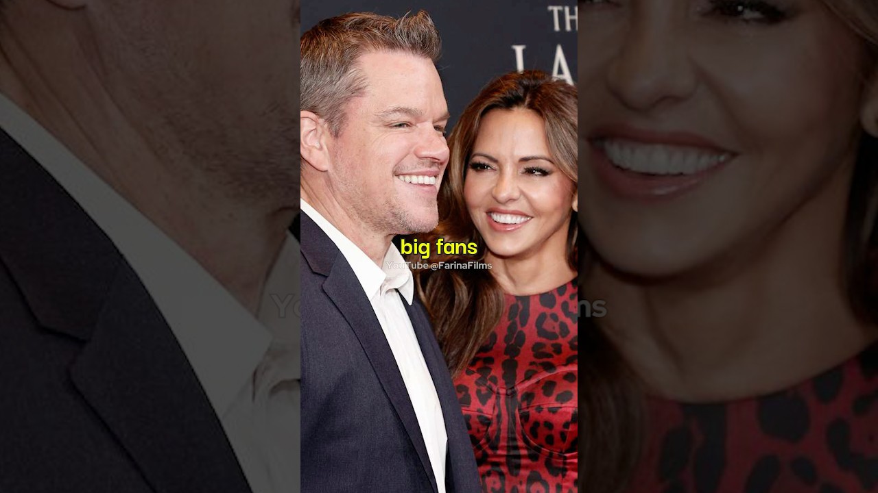 Matt Damon&rsquo;s Wife Let Him Work with Christopher Nolan #shorts #mattdamon #oppenheimer
