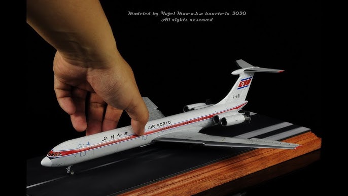 Modellino Aereo Civile Airliner IL-62M Scala 1: 144 (ZV7013) - Aerei e  astronavi - Zvezda - Giocattoli