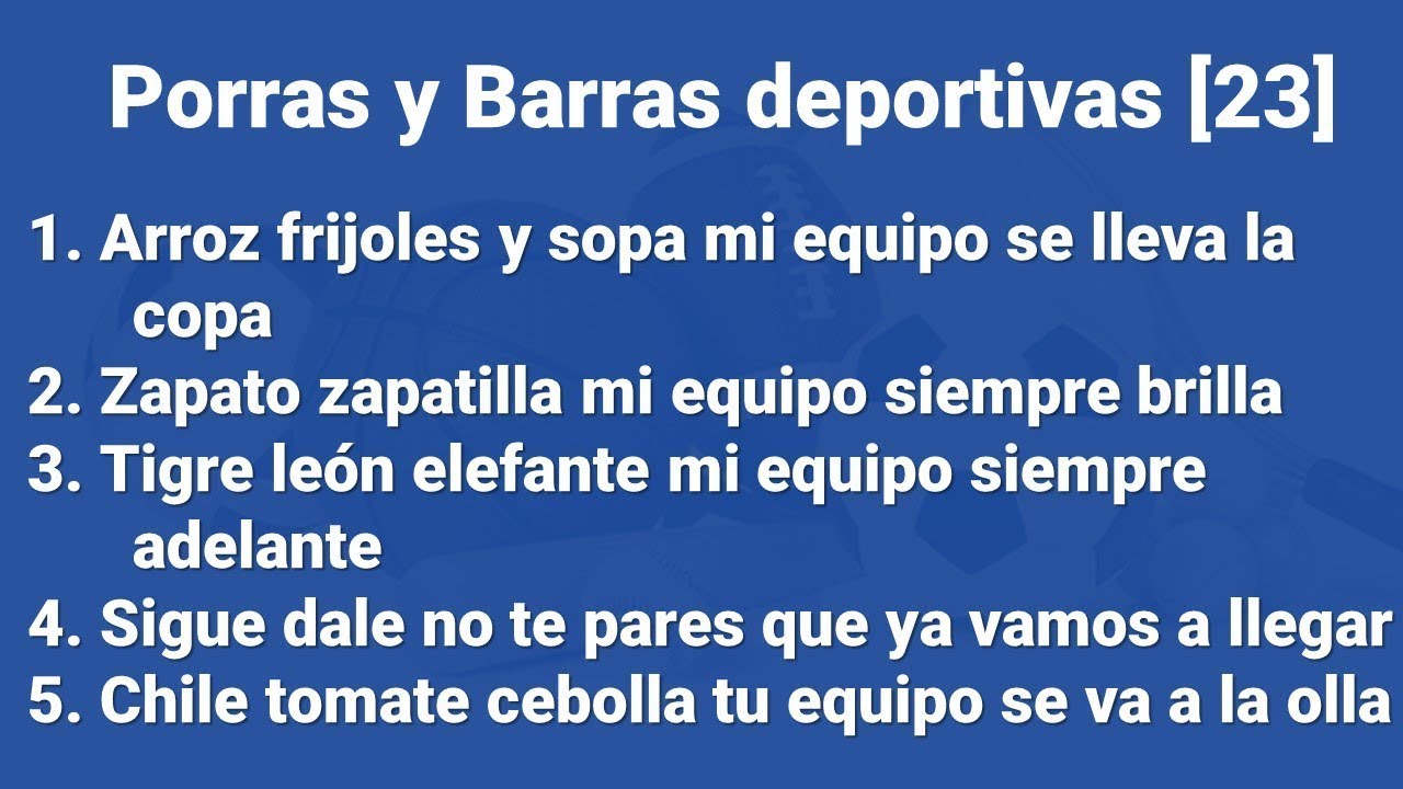 Porras deportivas