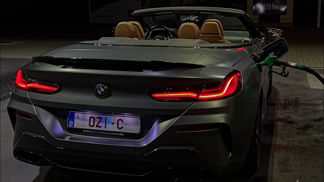 Stage 2+ BMW 840i Rainy Night Drive POV !!REAR WHEEL DRIVE!! - YouTube