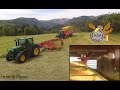 [Drone] Andainage - Auto-Chargeuse - Séchage en Grange - FERME DE L'OISEAU - John Deere -2019