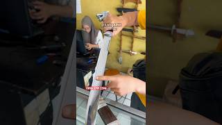 Golok naga bodas super mewah ‼️ #kangarid #perkakascibatu #aridblacksmith #pisau #golok