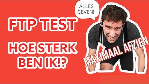 FTP TEST | KUN JIJ MIJN FTP RADEN! | 4DP FULL FRONTAL TEST OP WAHOO SYSTM | #WIELERVLOG