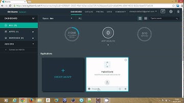 Deploy application from Eclipse to Bluemix using the plugin