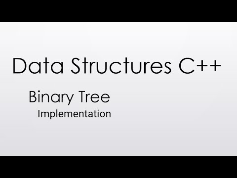 2. Binary Tree | Implementation - YouTube