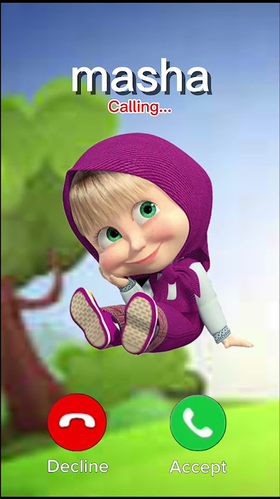 Calling masha #funny #masha #iphoneringtones #fyp