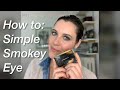 How to: Simple Smokey Eye Tutorial using ONE palette!