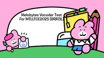 Melobytes Vocoder Test