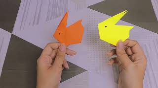 DIY Bunny Origami Paper 🐰 | Easy DIY Ideas | Origami Paper Crafts Ideas