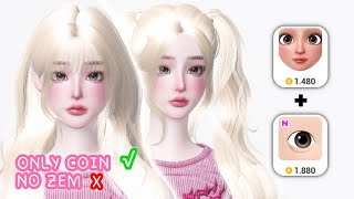 Customize Zepeto face hanya pakai makeup koin tanpa zem | Oplas Zepeto screenshot 5