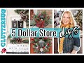 DIY Dollar Tree Christmas Decor Ideas - Fast, Easy and Cheap!