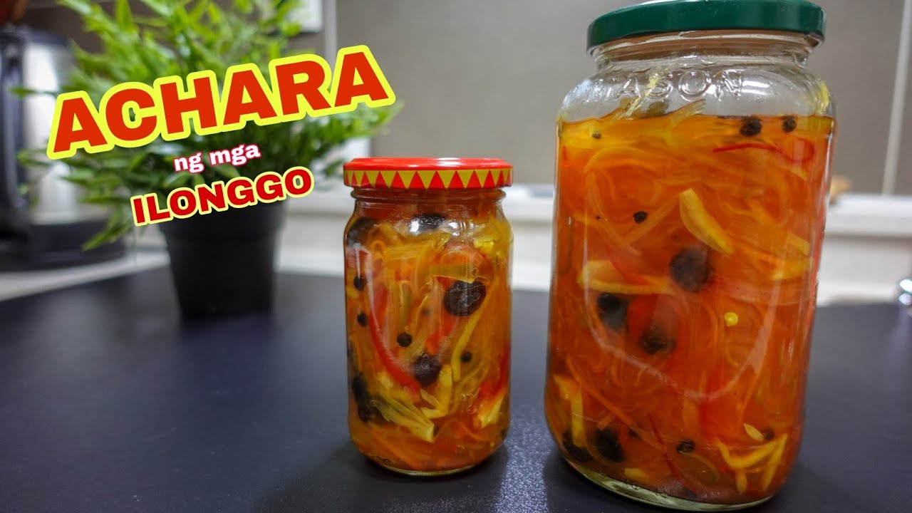 Achara Recipe, Pickled Papaya ng mga Ilonggo