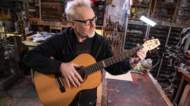 Inside Adam Savage's Cave: New Acoustic Guitar!