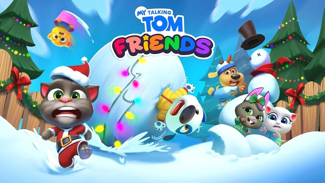 My Talking Tom Friends Gameplay Christmas/Winter Update Special