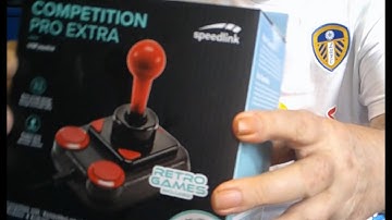 Unboxing and Testing my SPEEDLINK  Competition PRO EXTRA for the C64