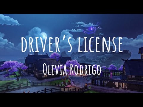 Olivia Rodrigo   drivers license  Lyrical Music Video