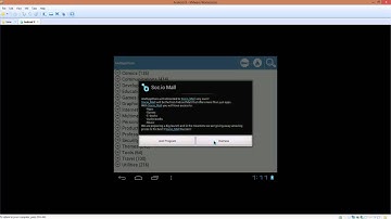 Android 4 Ice Cream Sandwich running on VMWare Workstation 9 on Windows 8