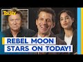 Zack Snyder and Sofia Boutella speak with Today | Today Show Australia