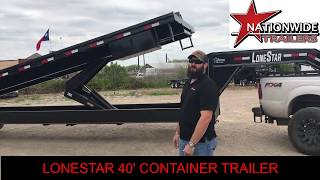 Lonestar Container Trailer