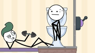 Toilet Time VS Help Him: Tricky Brain - Which Game Do You Like? - Gameplay Walkthrough(iOS Android)