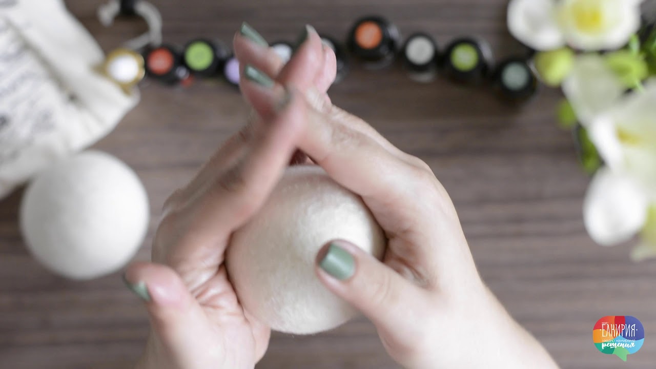 Essential Oils Hand Massage with Dryer Ball YouTube