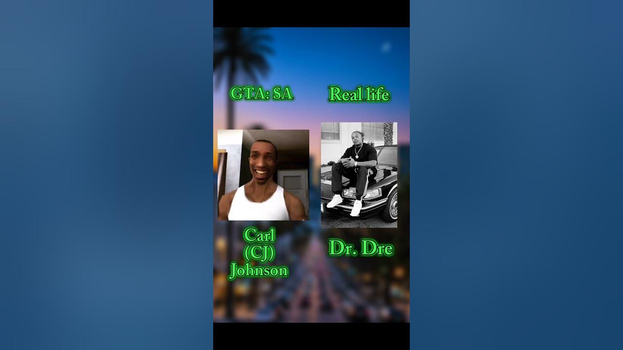 San Andreas characters based on rappers #music #hiphop #gta