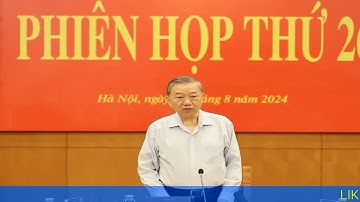 Tổng Bí thư,Chủ tịch nước Tô Lâm chủ trì phiên họp thứ 26 Ban chỉ đạo T.Ư về phòng, chống tham nhũng