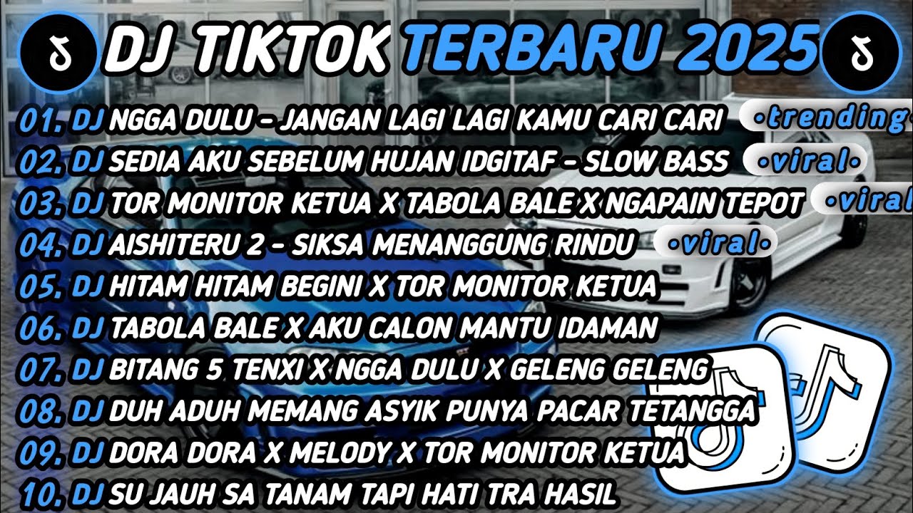 DJ TIKTOK TERBARU🎵DJ NGGA DULU - JAGAN LAGI  LAGI KAMU CARI CARI🎵SEDIA AKU SEBELUM HUJAN IDGITF 🔥