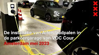 Ev-Laadpalen Vve Parkeergarage Voc Cour Amsterdam.