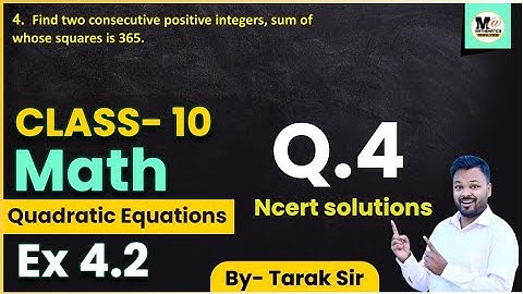 Class 10 Math Exercise 4.2 Question 4 | CBSE | NCERT solutions | Ex 4.2 | Board Exam 2023