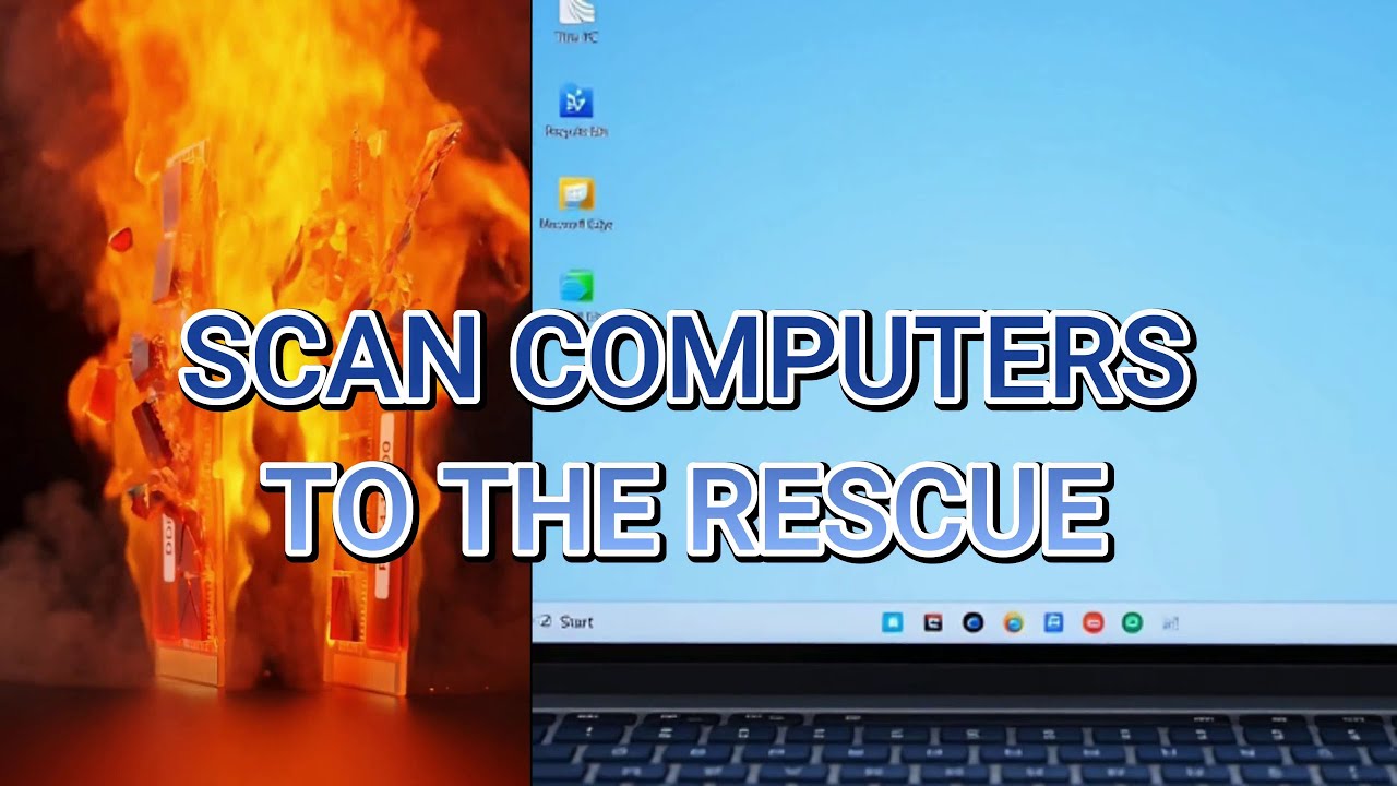 На помощь приходят компьютеры для сканирования.