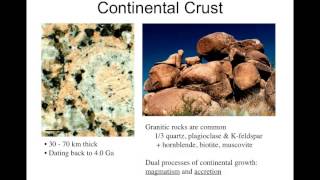 13 Minerals and the crust