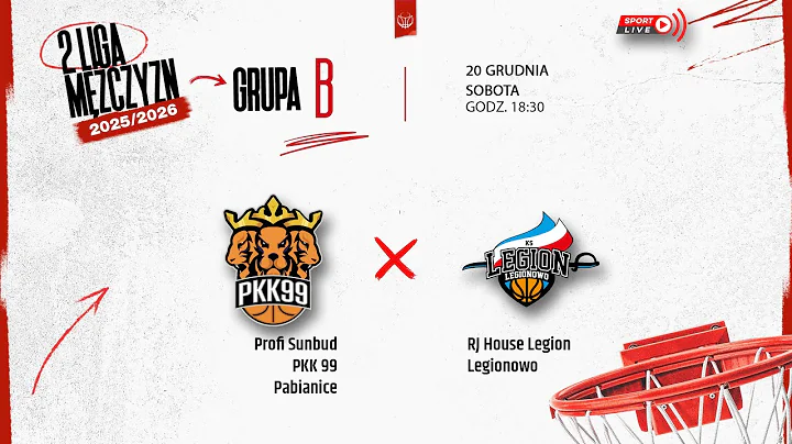 Profi Sunbud PKK 99 Pabianice - RJ House Legion Legionowo (2 LM)
