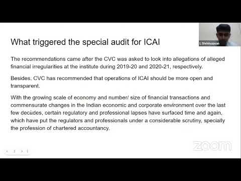 CAG Special Audit for ICAI | Watching the Watch Dogs