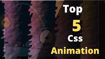 TOP CSS ANIMATION WITH HTML AND CSS | SOURCE CODE