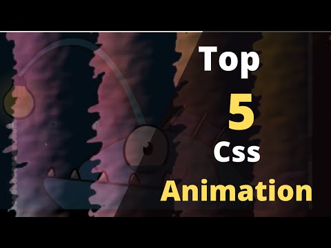 TOP CSS ANIMATION WITH HTML AND CSS | SOURCE CODE