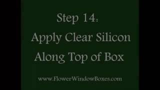How To Install Window Boxes
