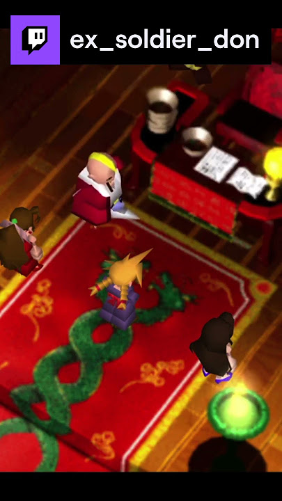 Cloud is chosen to be Don Corneo's next bride! | ex_soldier_don on #Twitch