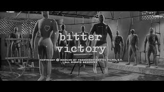 Bitter Victory 1957 title sequence
