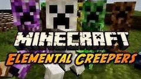 Minecraft Mod Showcase: Elemental Creepers