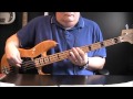 Ozzy Osbourne Over The Mountain Bass Cover with Notes &amp; Tablature