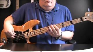 Ozzy Osbourne Over The Mountain Bass Cover with Notes &amp; Tablature