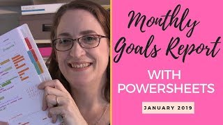 Monthly Goals Report January 2019