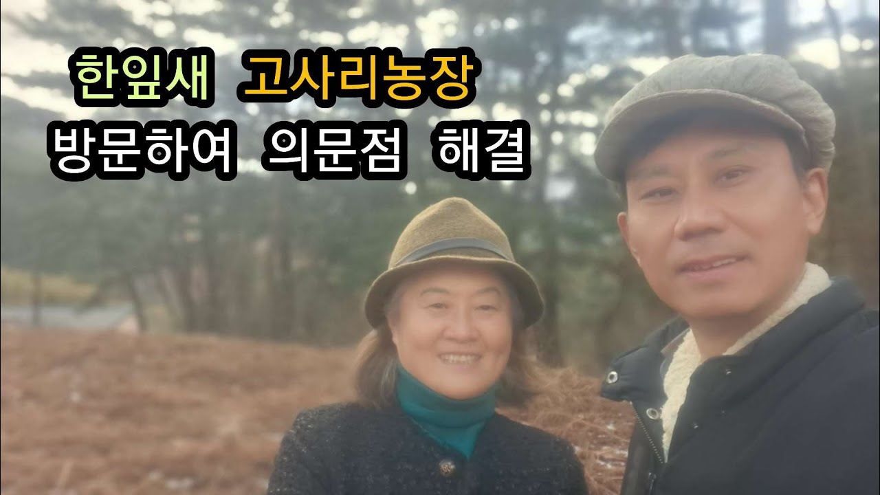 지리산 고사리 종근 전문농장 한잎새 방문 / 고사리재배 의문점 해결