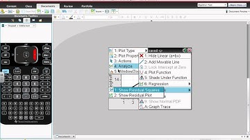 Regression on the TI-Nspire