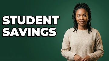 What strategies help students save money long-term?